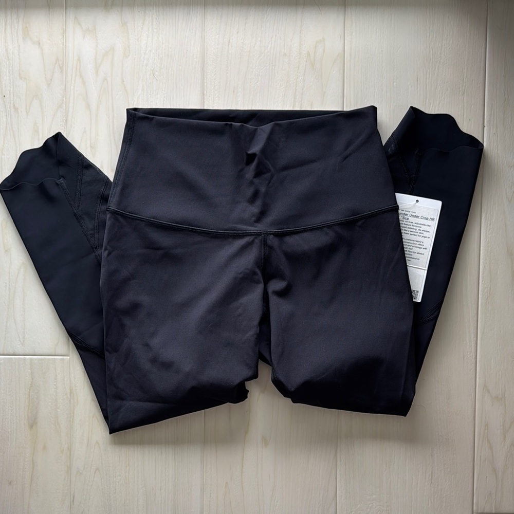 Lululemon Athletica Black High-Waisted Leggings Size 8
